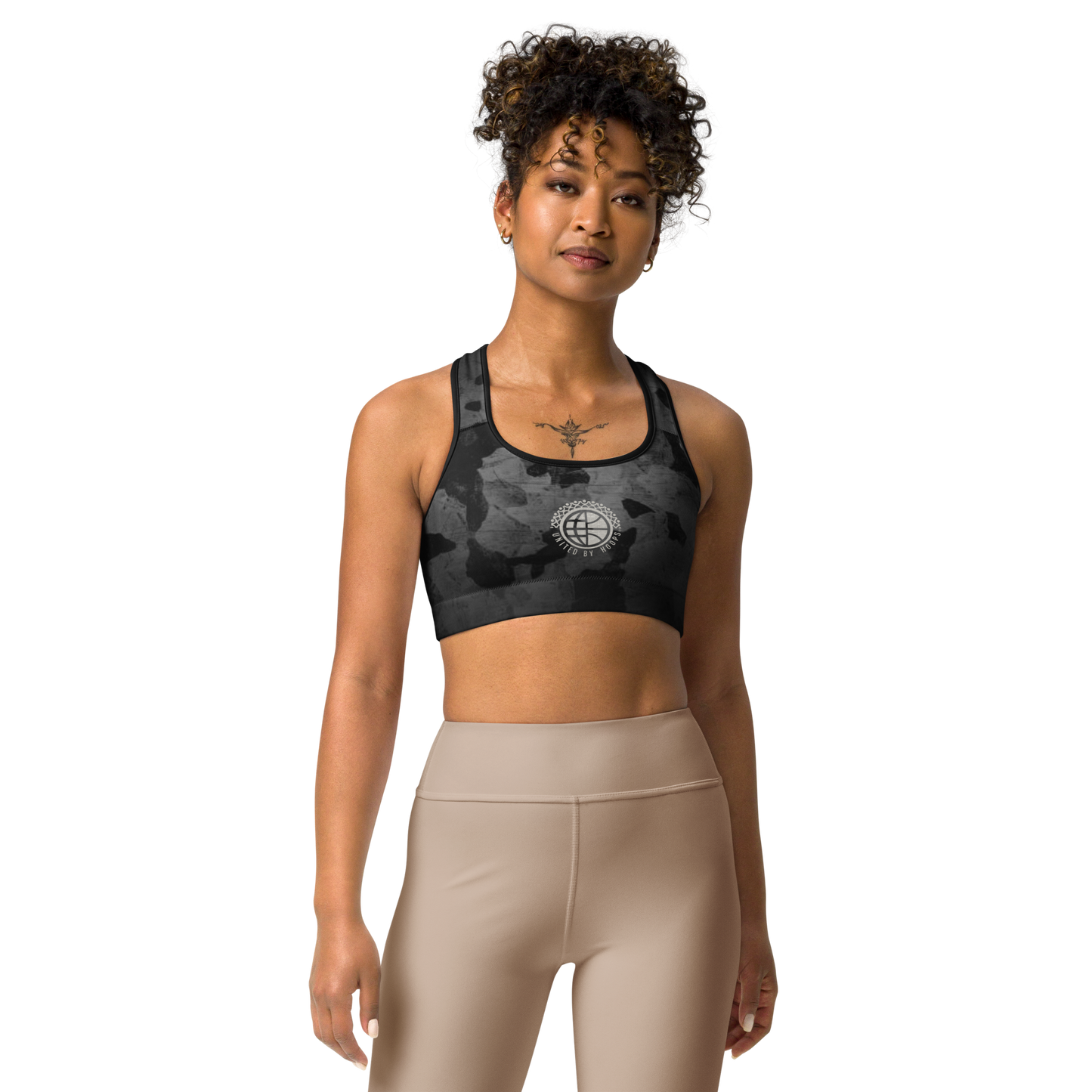 Shadow Sports bra United By Hoops, LLC