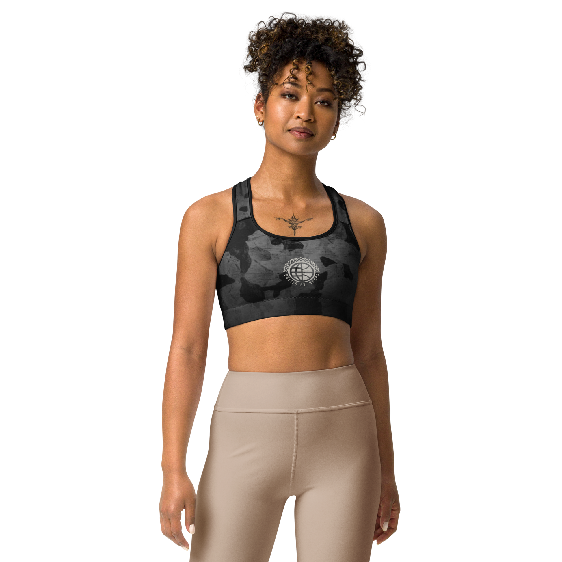 Shadow Sports bra United By Hoops, LLC