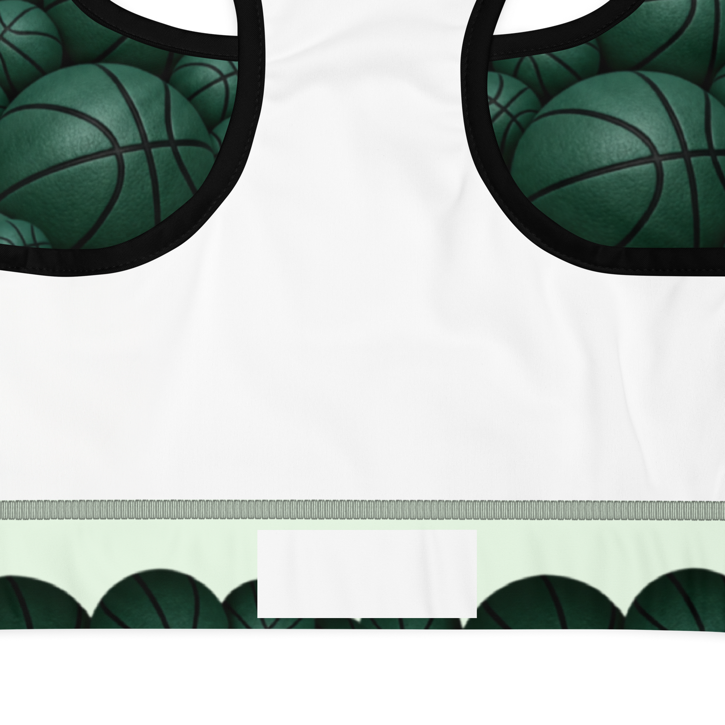 Sea Green Bball Sports bra United By Hoops, LLC