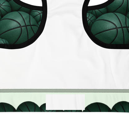 Sea Green Bball Sports bra United By Hoops, LLC