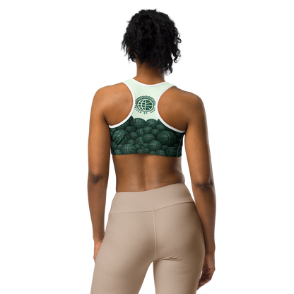 Sea Green Bball Sports bra United By Hoops, LLC