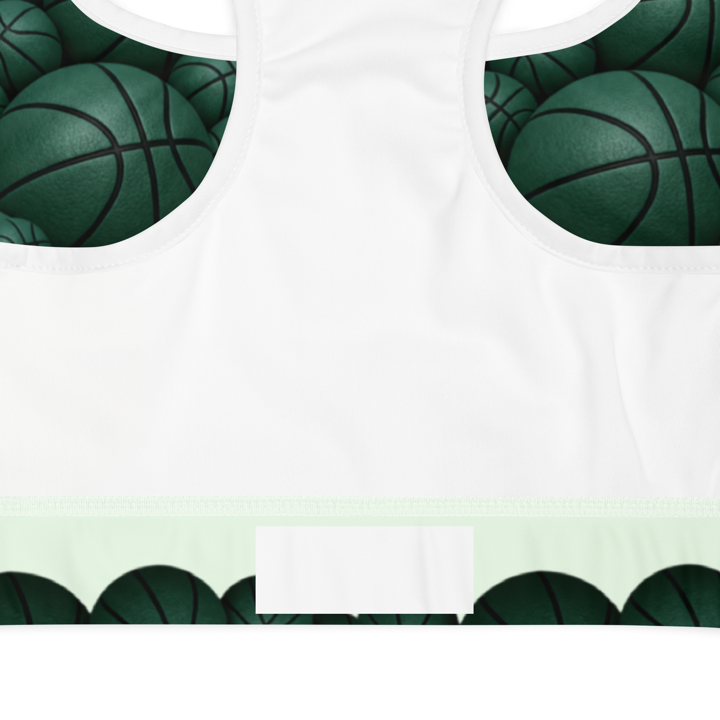 Sea Green Bball Sports bra United By Hoops, LLC