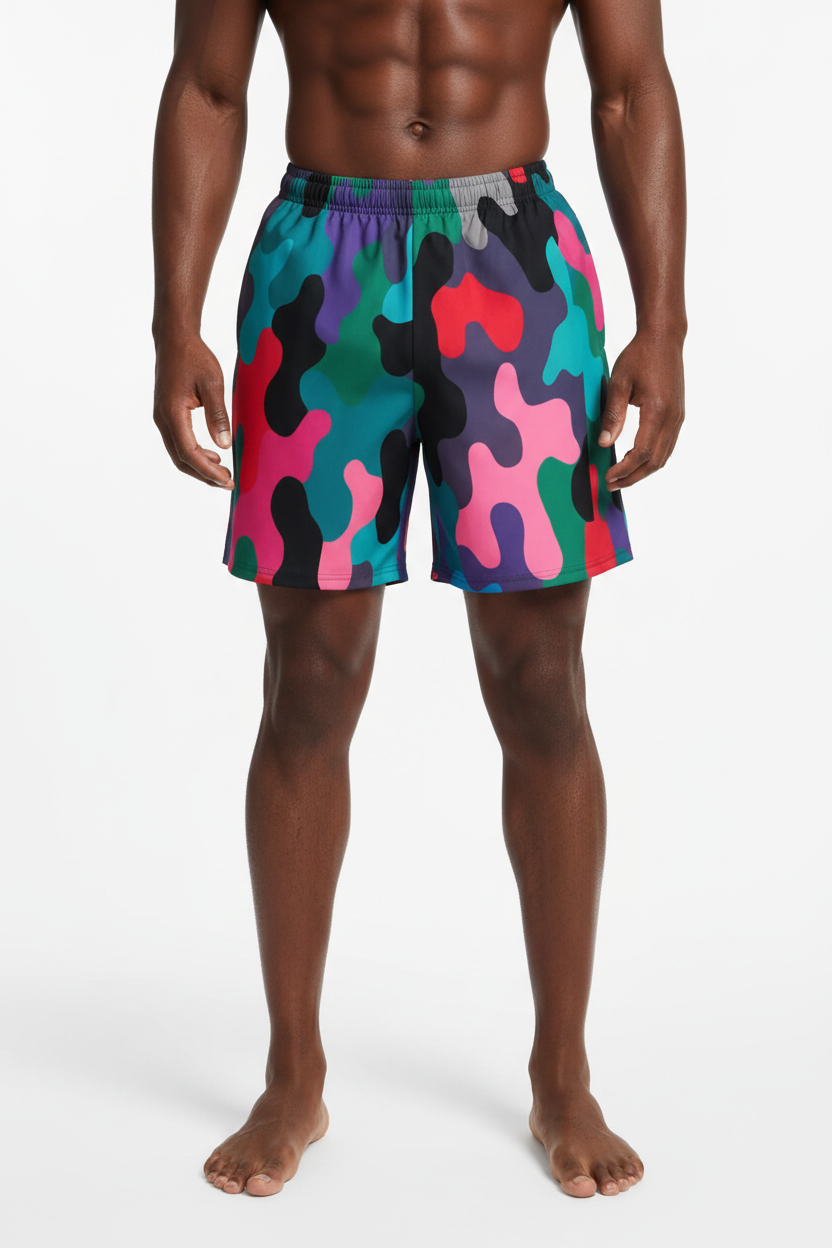 Nueve Camo Unisex Basketball Shorts United By Hoops, LLC
