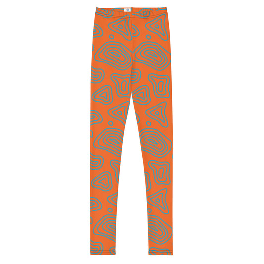 Knicks Mix Abstract Youth Leggings