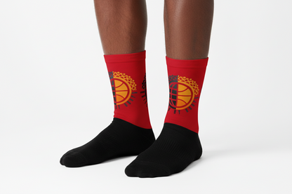 Red UBH Socks United By Hoops