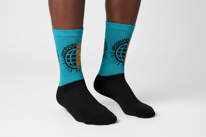 Blue UBH Socks United By Hoops