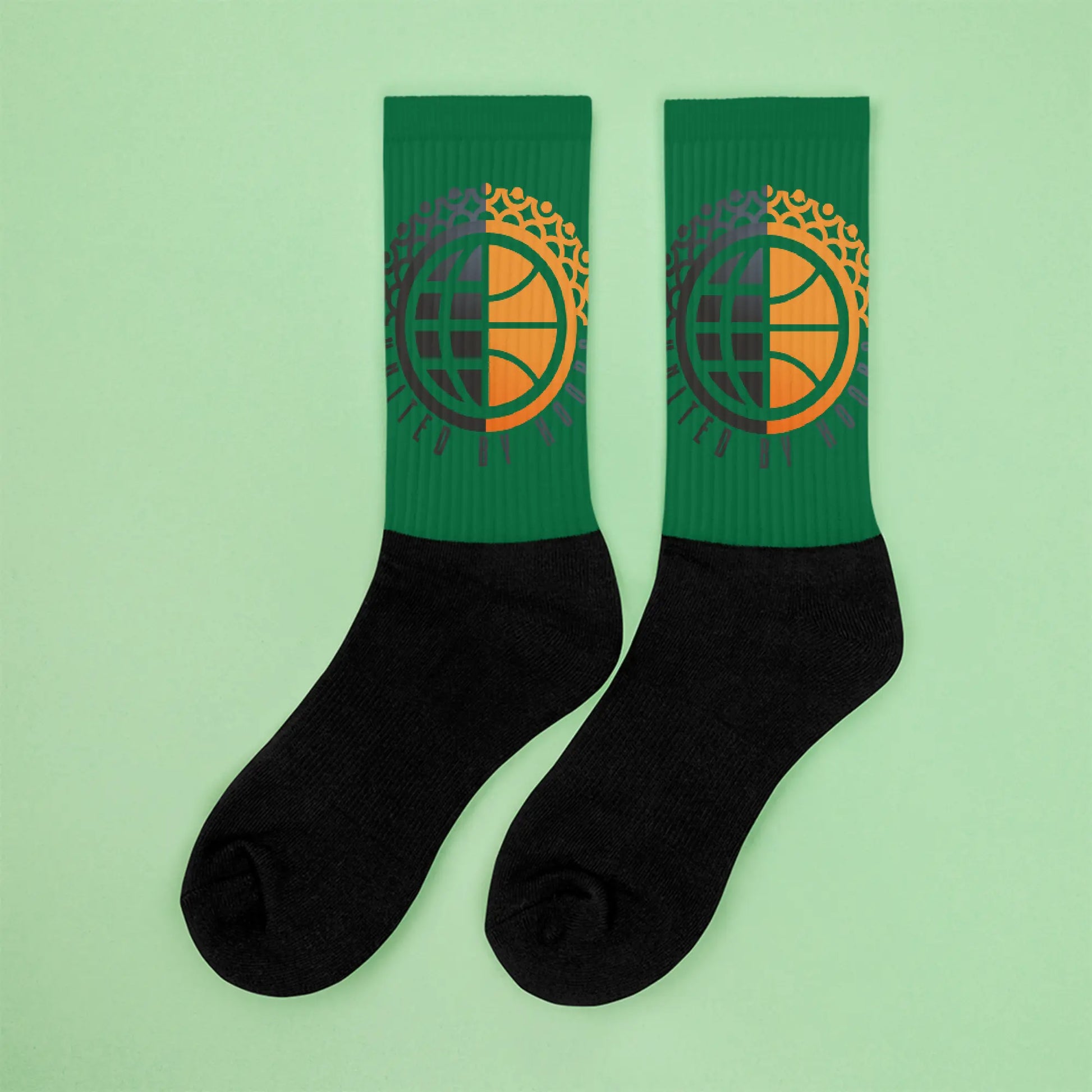 Green UBH Socks United By Hoops