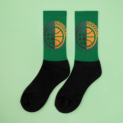 Green UBH Socks United By Hoops