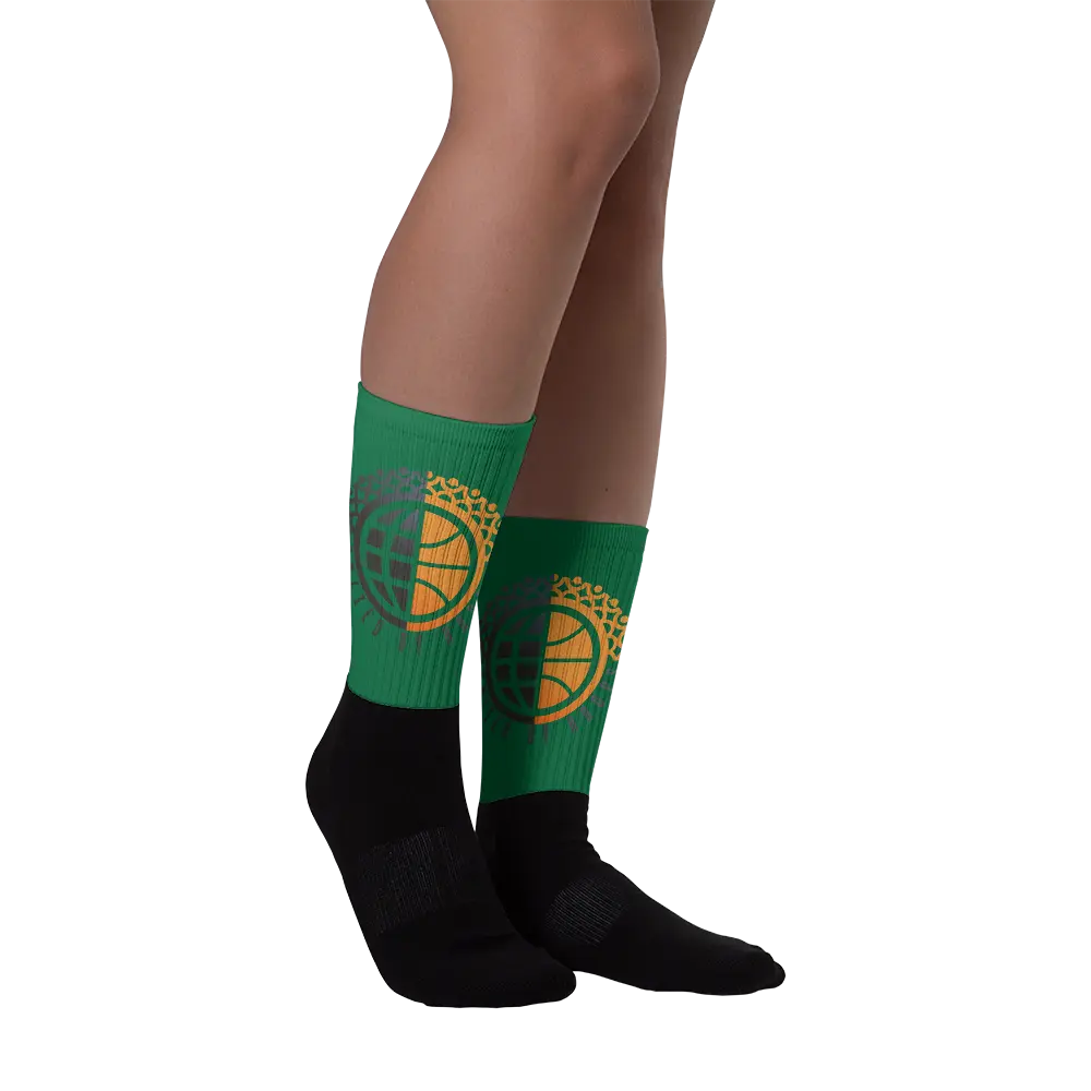 Green UBH Socks United By Hoops