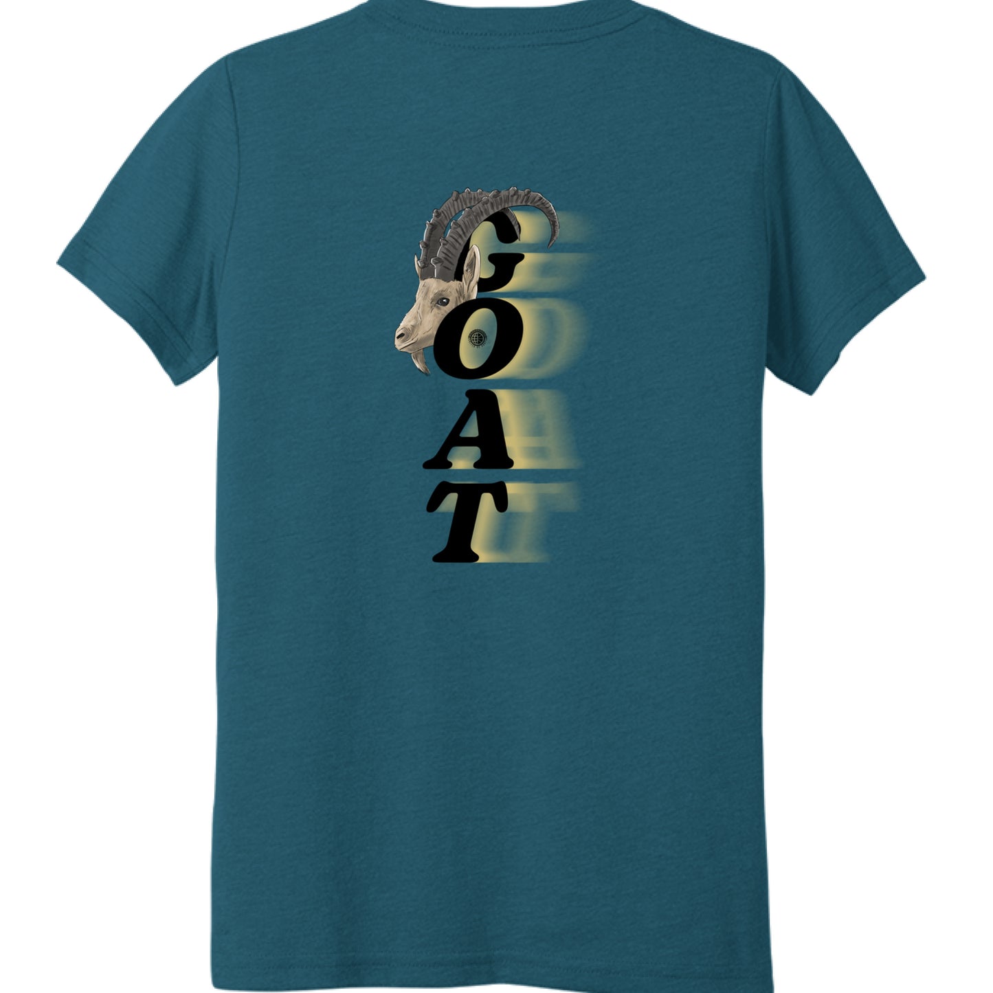 Teal Triblend - BACK