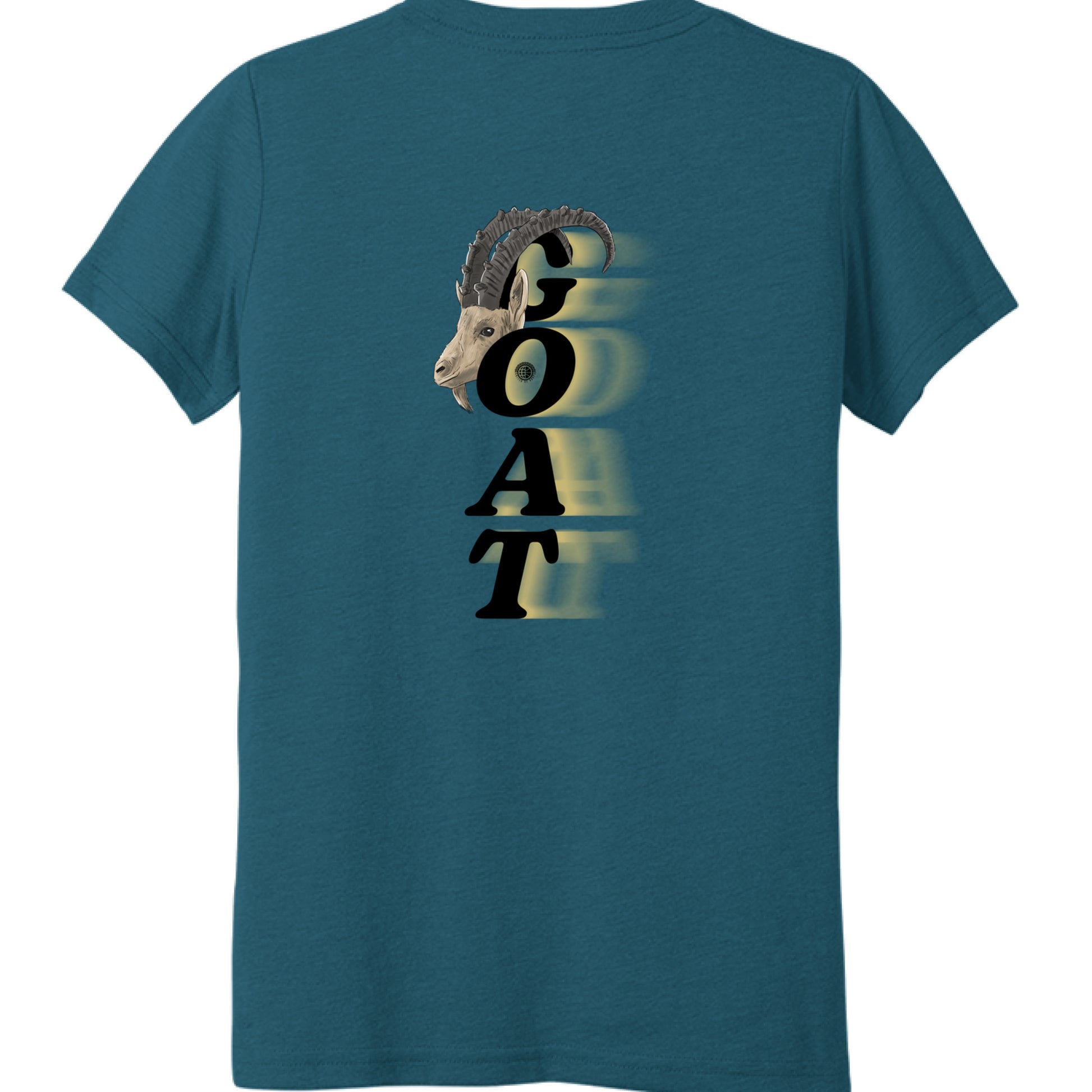 Teal Triblend - BACK