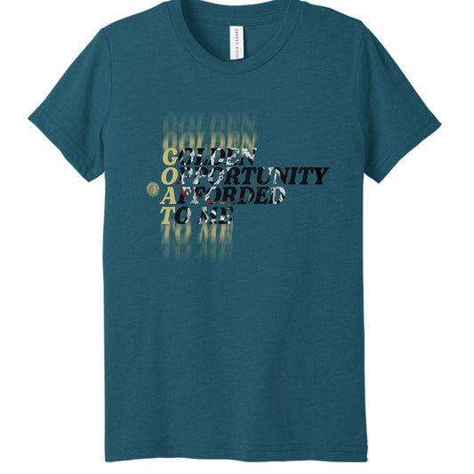 Teal Triblend - FRONT