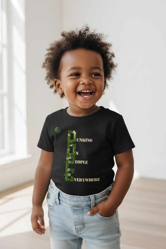 D.O.P.E. Army Toddler Tee United By Hoops, LLC