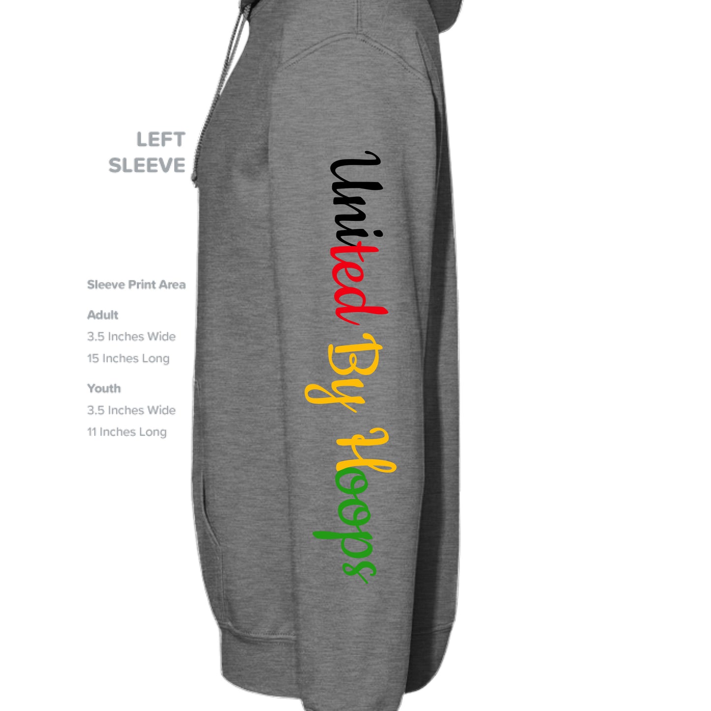 GRAPHITE HEATHER - SLEEVE_LEFT