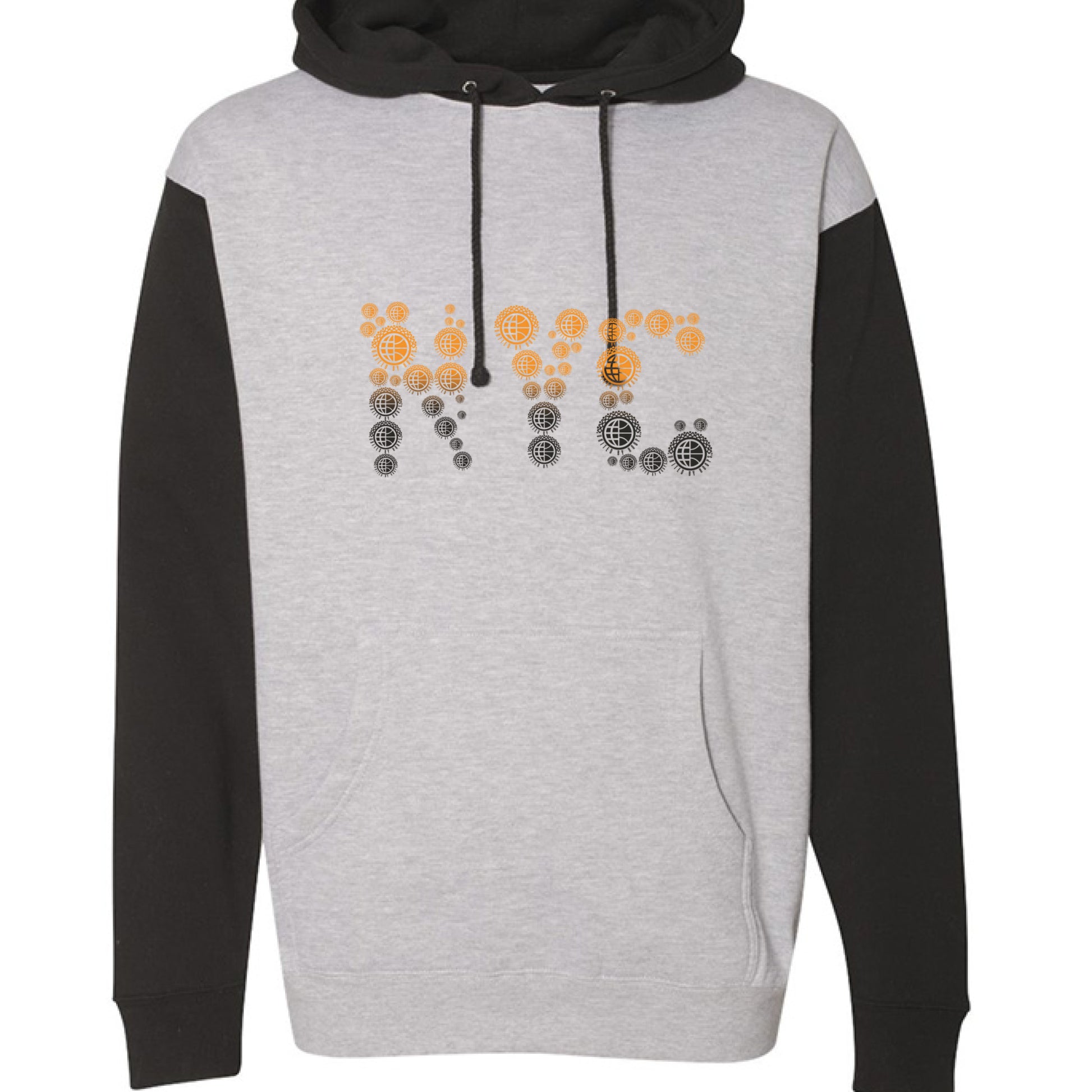 Grey Heather/ Black - FRONT