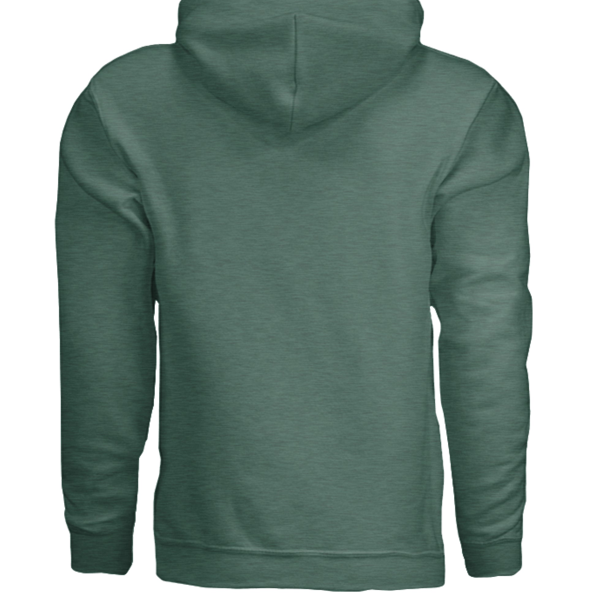 Heather Sport Dark Green - BACK