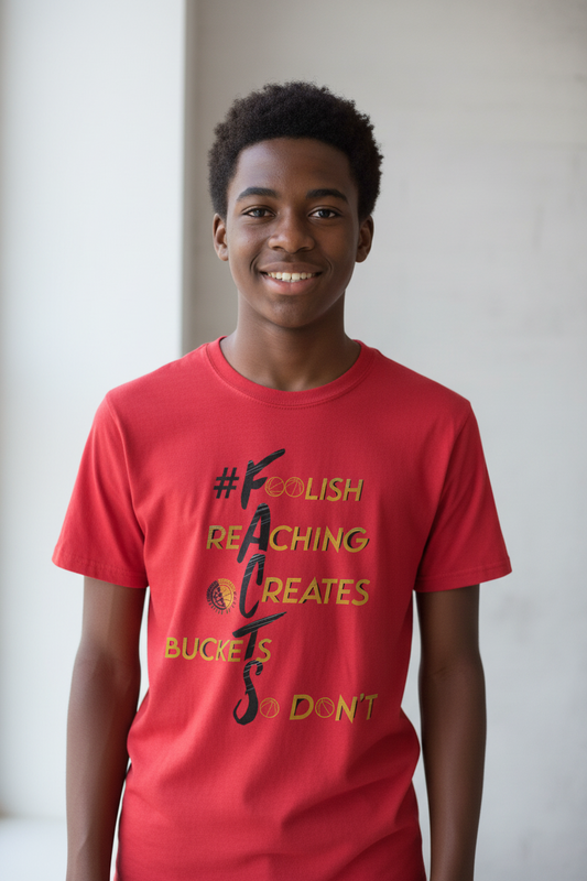 #F.A.C.T.S. Gold Youth Tee United By Hoops, LLC