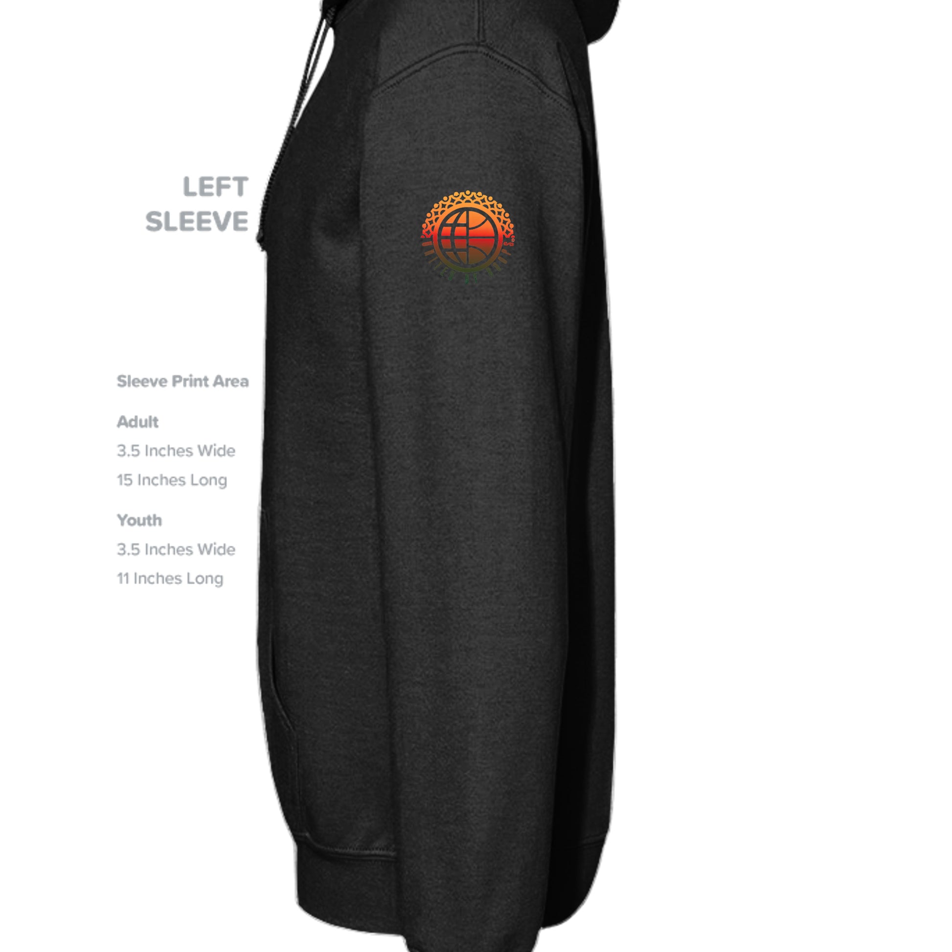 BLACK - G185B - SLEEVE_LEFT
