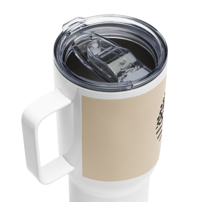 United By Hoops Travel mug w/ handle United By Hoops, LLC