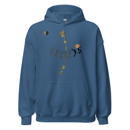 Walking Buckets Gold Unisex Hoodie
