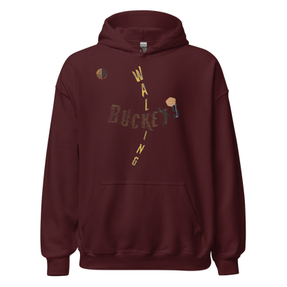 Walking Buckets Gold Unisex Hoodie
