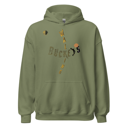 Walking Buckets Gold Unisex Hoodie