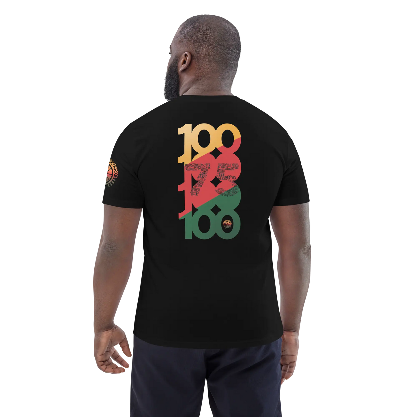 Black History 100 Unisex organic Cotton Tee United By Hoops, LLC