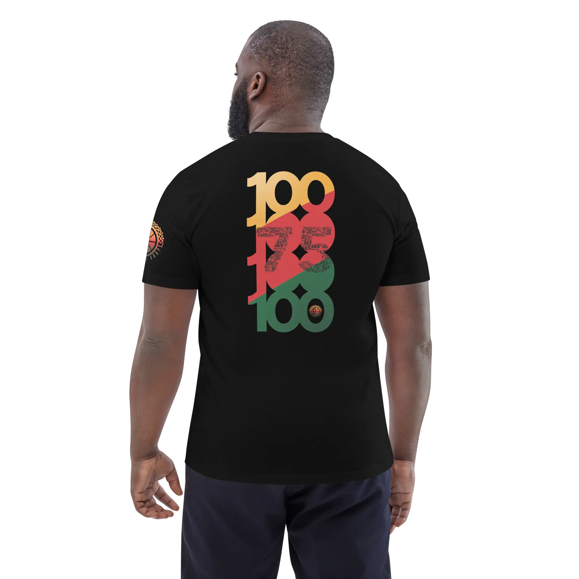 Black History 100 Unisex organic Cotton Tee United By Hoops, LLC