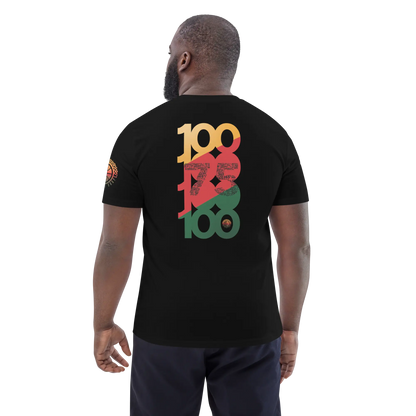 Black History 100 Unisex organic Cotton Tee United By Hoops, LLC