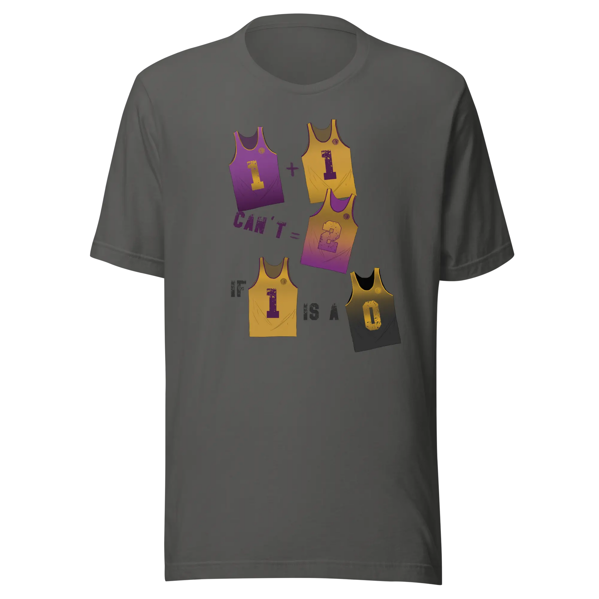 Don't Be- Purp'n'Gold Unisex Tee United By Hoops
