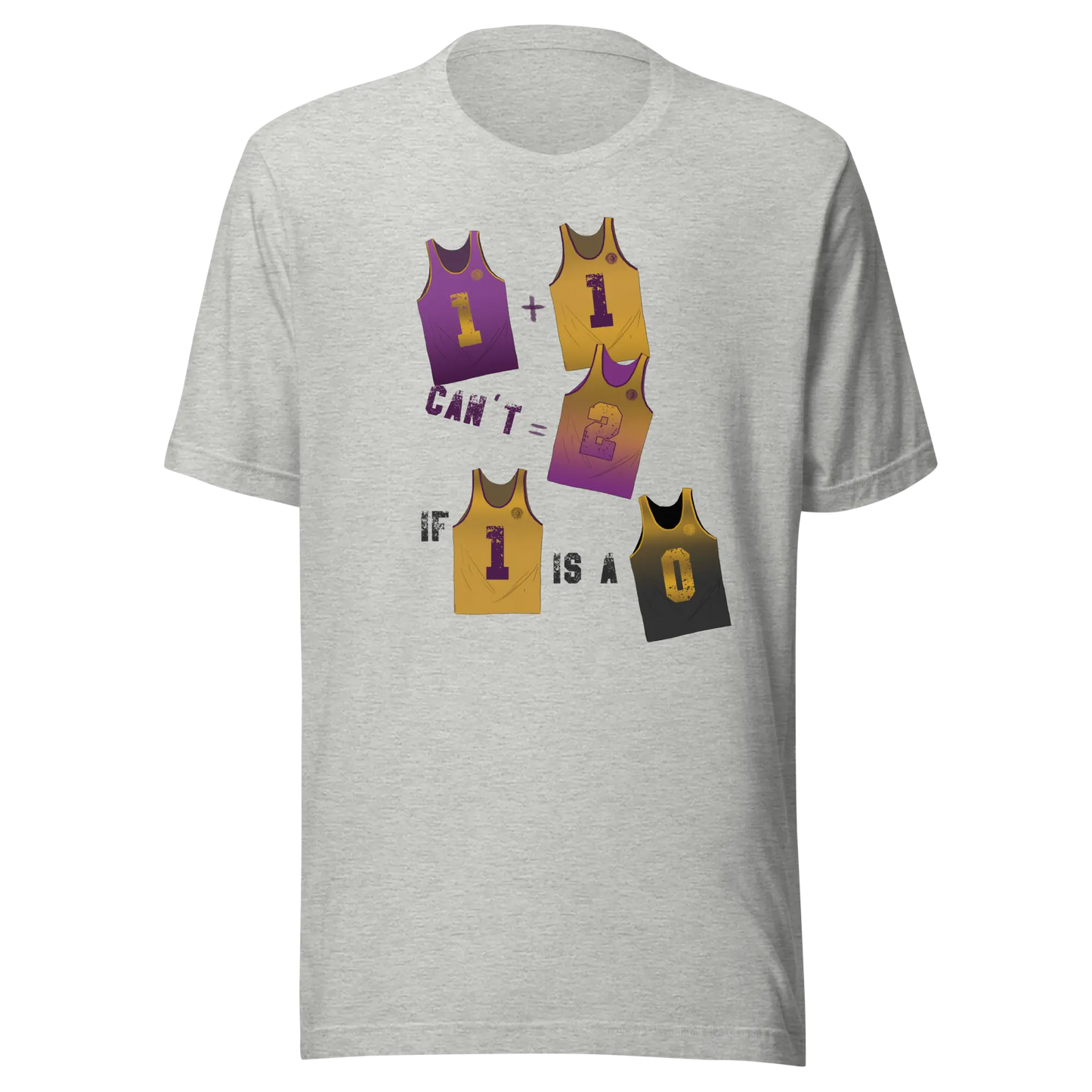 Don't Be- Purp'n'Gold Unisex Tee United By Hoops
