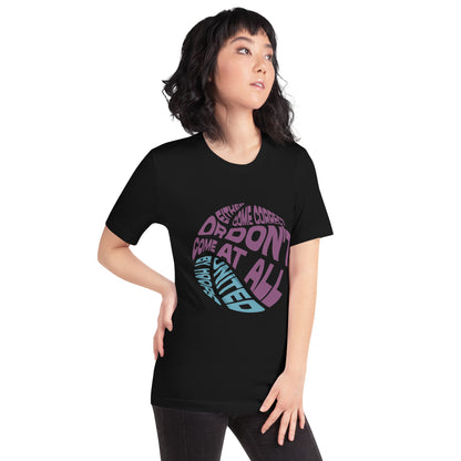 Statement Made Unisex Tee - Purp Teal