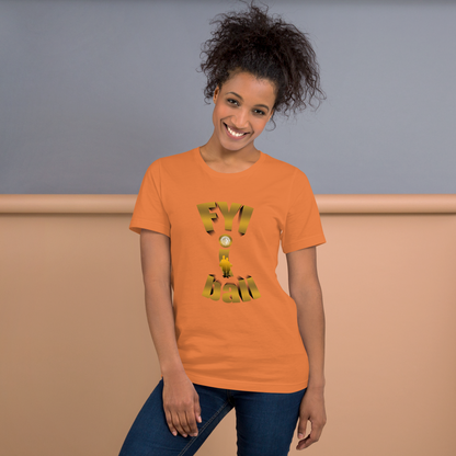 F.Y.I. I Ball Gold Adult Unsix Tee United By Hoops