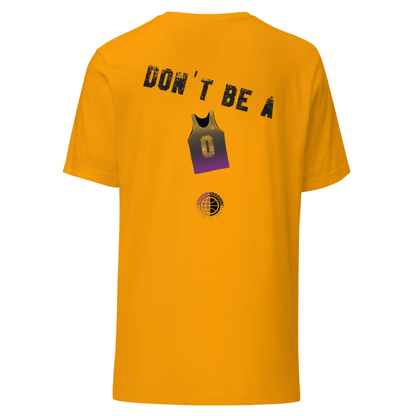 Don't Be- Purp'n'Gold Unisex Tee United By Hoops