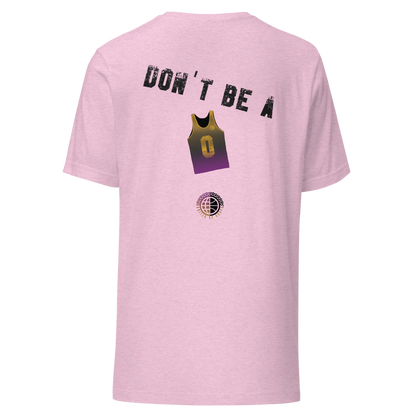 Don't Be- Purp'n'Gold Unisex Tee United By Hoops