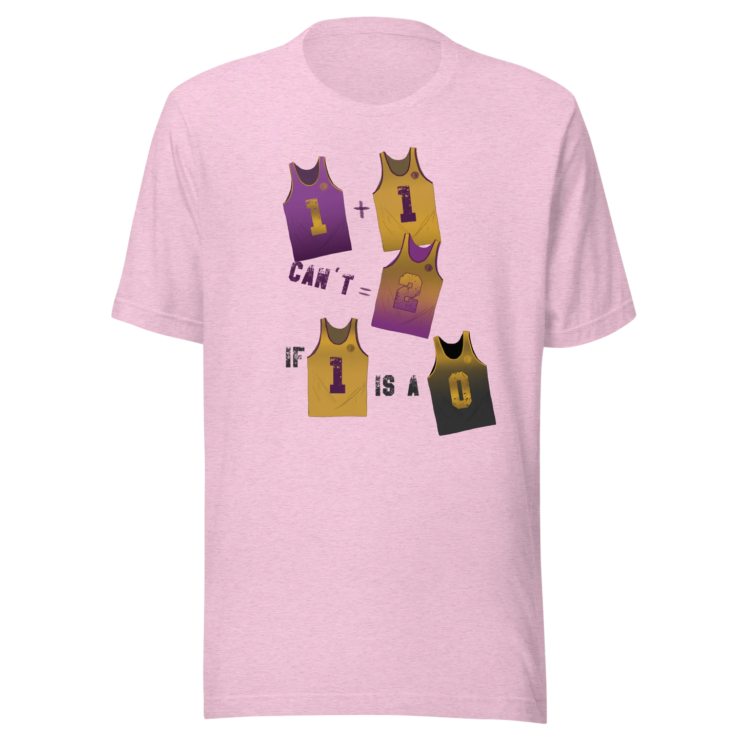 Don't Be- Purp'n'Gold Unisex Tee United By Hoops