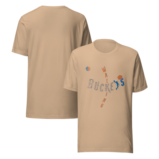 Walking Buckets Gritty Mix Unisex Tee