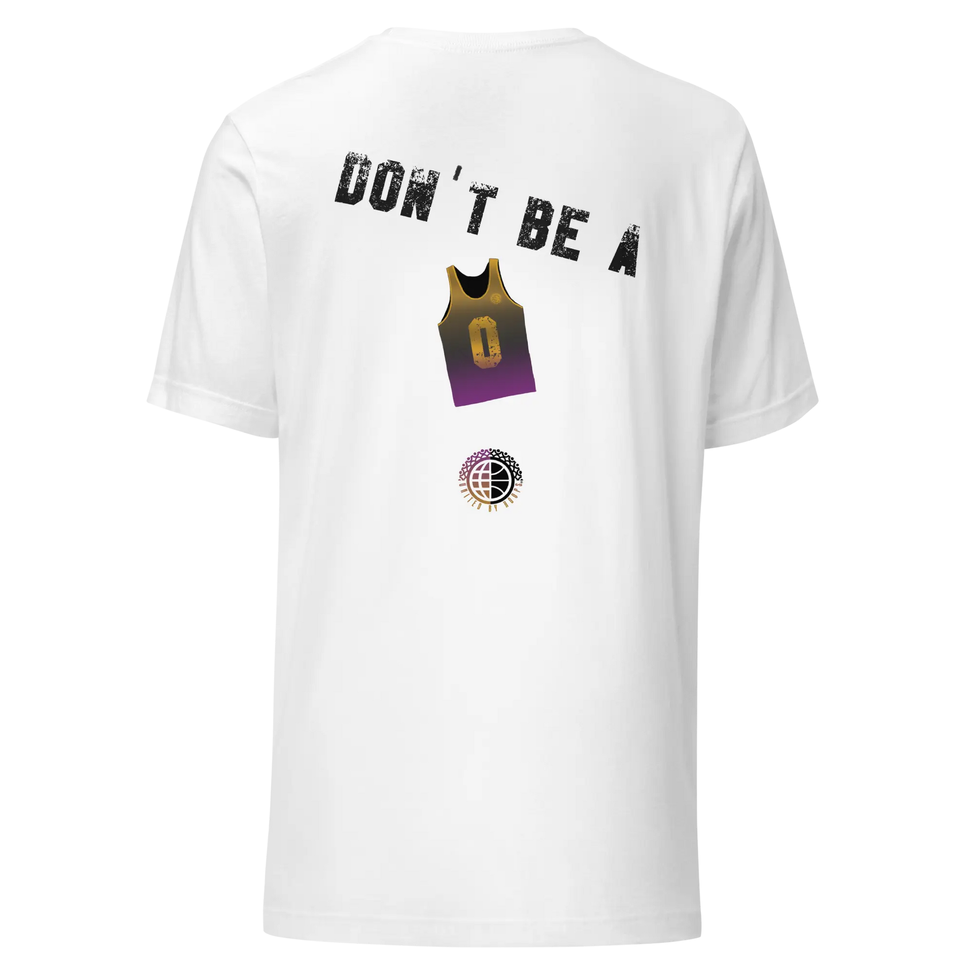 Don't Be- Purp'n'Gold Unisex Tee United By Hoops
