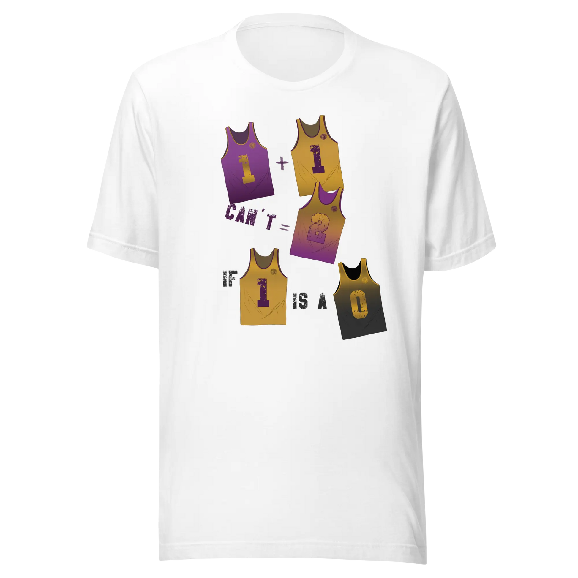 Don't Be- Purp'n'Gold Unisex Tee United By Hoops