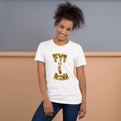 F.Y.I. I Ball Gold Adult Unsix Tee United By Hoops