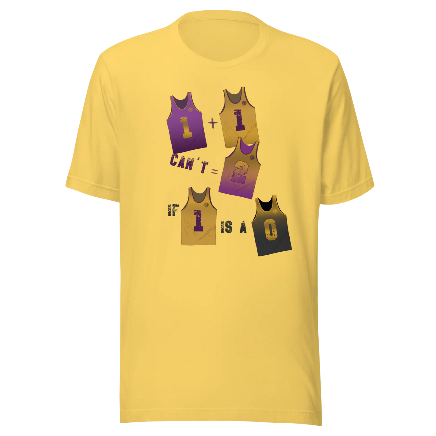 Don't Be- Purp'n'Gold Unisex Tee United By Hoops