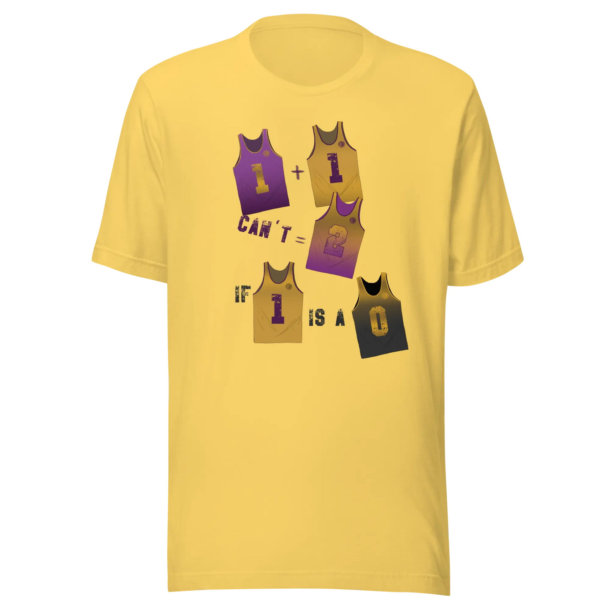 Don't Be- Purp'n'Gold Unisex Tee United By Hoops