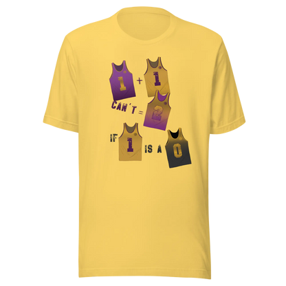 Don't Be- Purp'n'Gold Unisex Tee United By Hoops