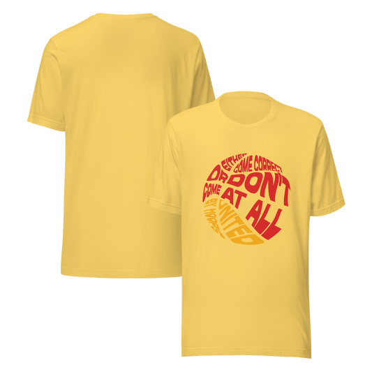 Statement Made Unisex Tee- Fire