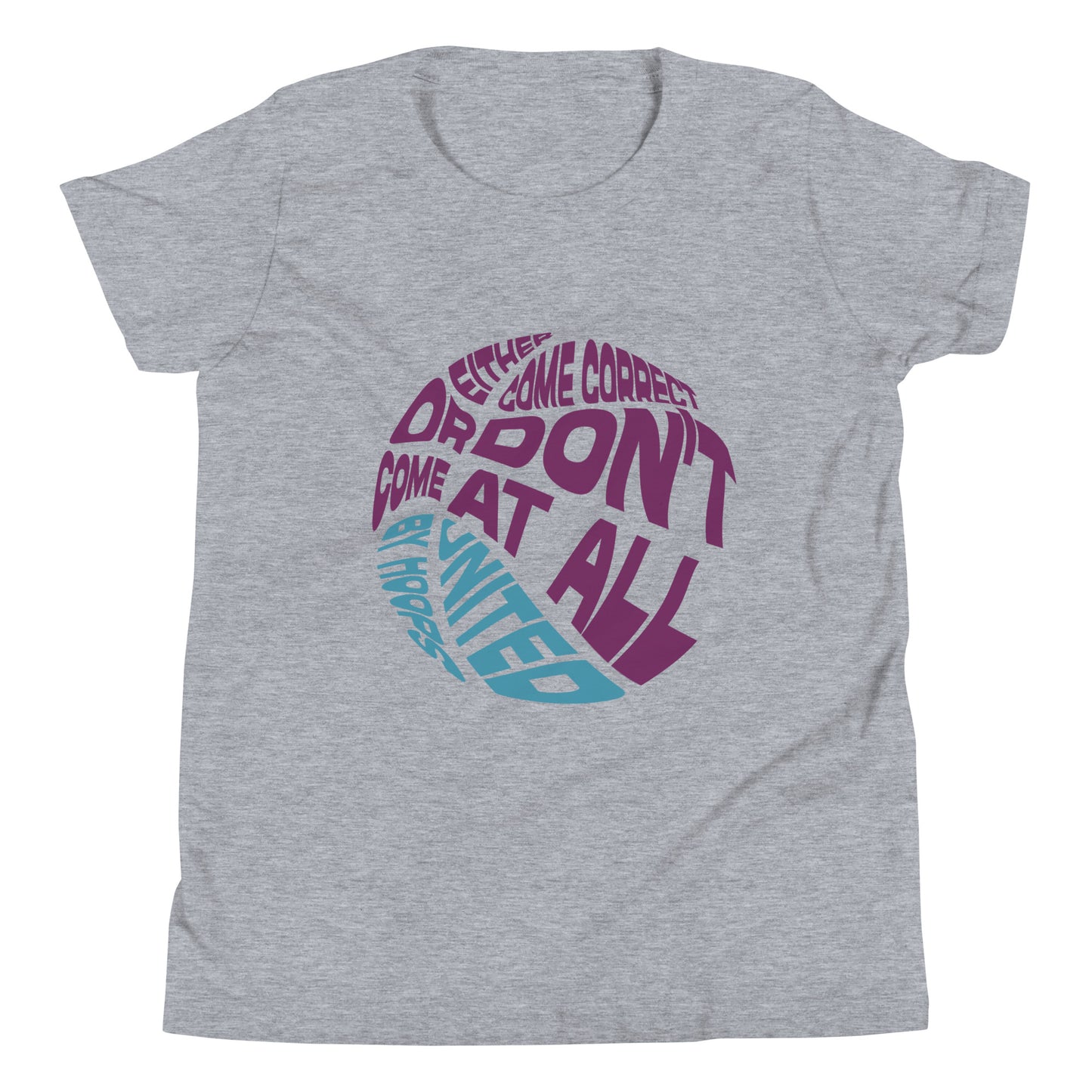 Statement Made Unisex Youth Purp Teal