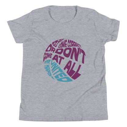 Statement Made Unisex Youth Purp Teal