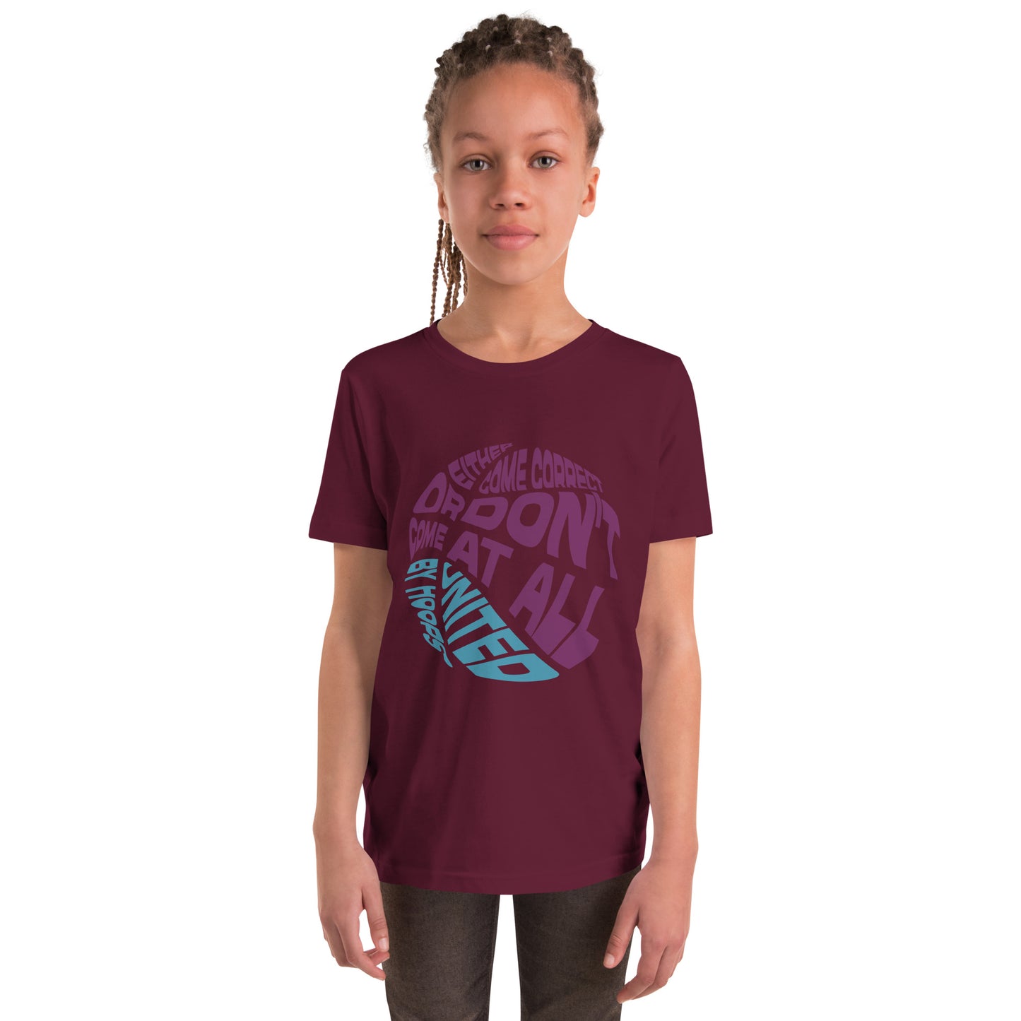 Statement Made Unisex Youth Purp Teal