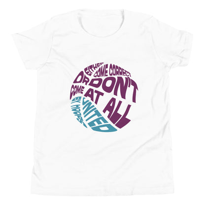 Statement Made Unisex Youth Purp Teal