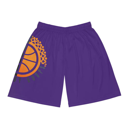 United By Hoops Purple Basketball Shorts