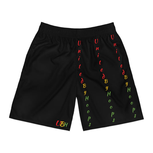 Striped Representation Basketball Shorts